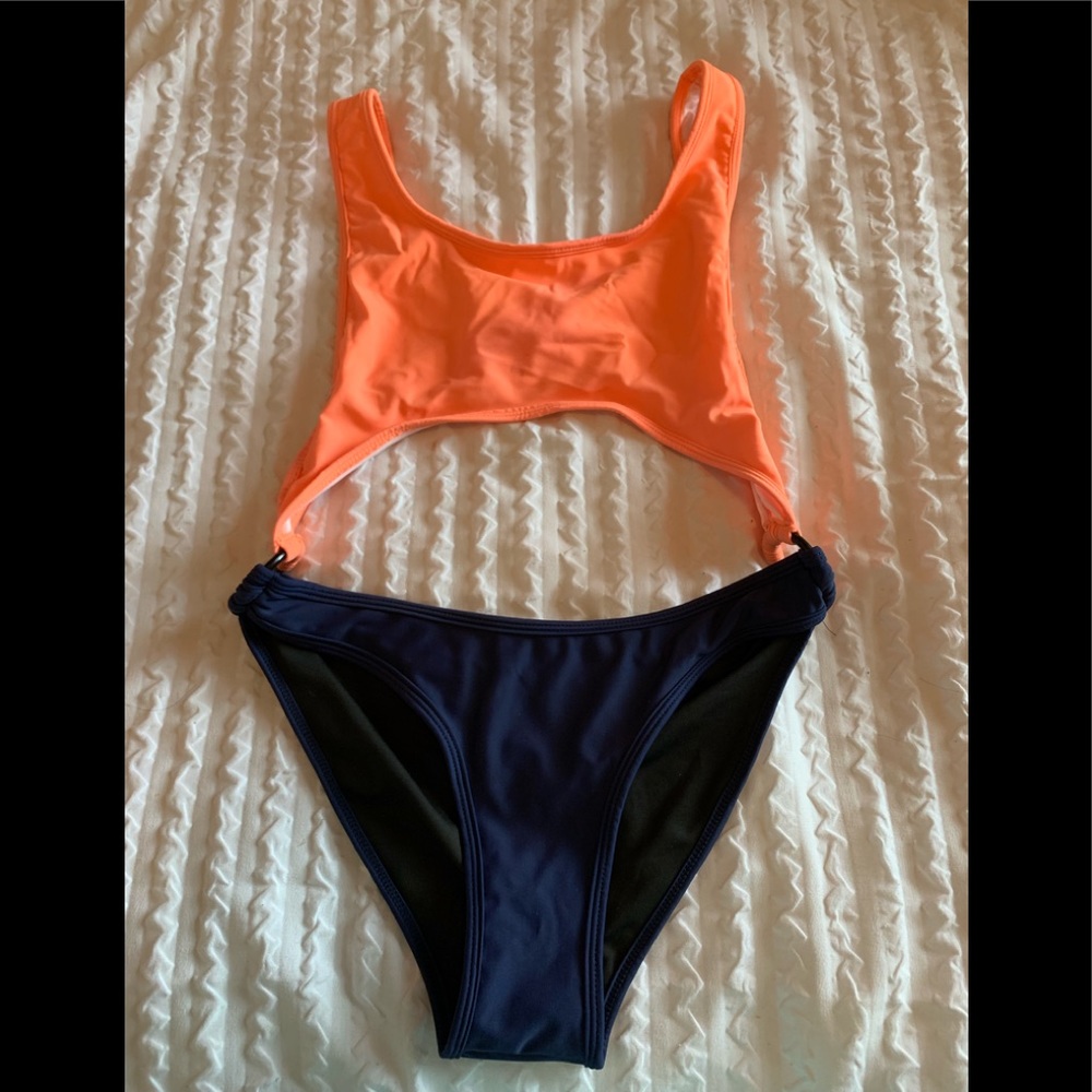 cutout one piece bikini